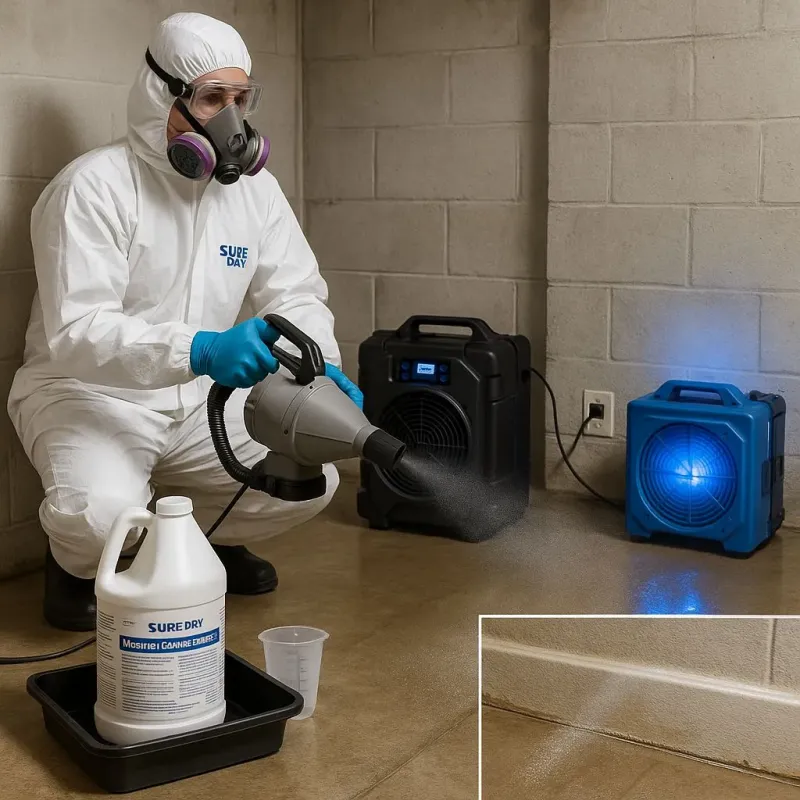 Sanitization and Odor Removal process in Estell Manor, NJ